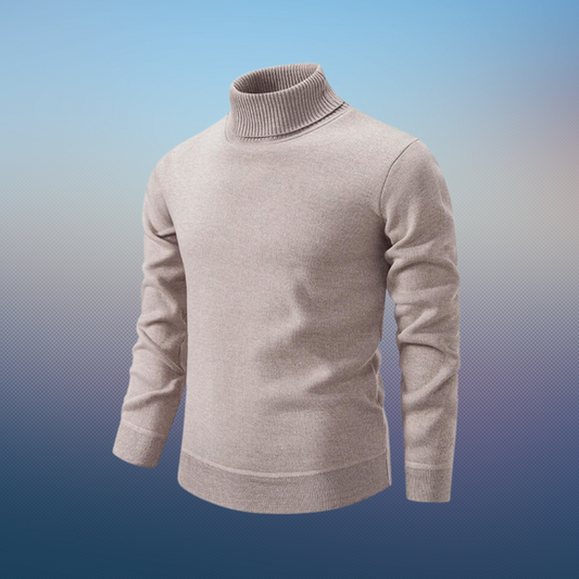 Samuel - silk wool turtleneck