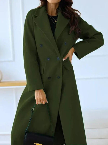 Elegant warm winter coat - Derine