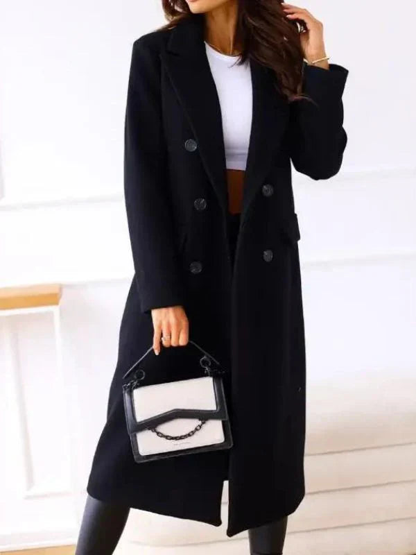 Elegant warm winter coat - Derine