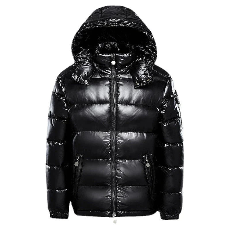 Tahon - shiny padded men's coat