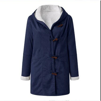 Isabella - casual jacket with fleece lining and hood