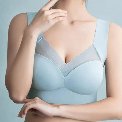 Blue comfort bra - Lisa