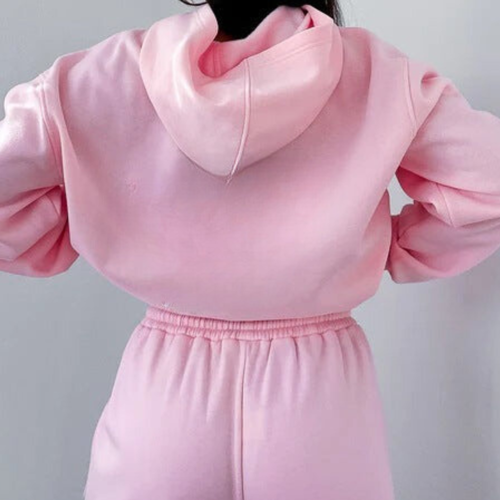 hoodie set - tracksuit - leisure jogging set