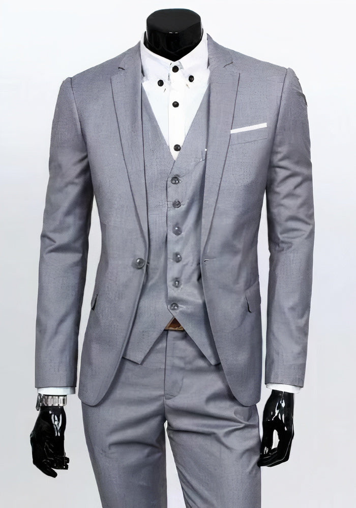 Elegant 3-piece suit set for men - evert