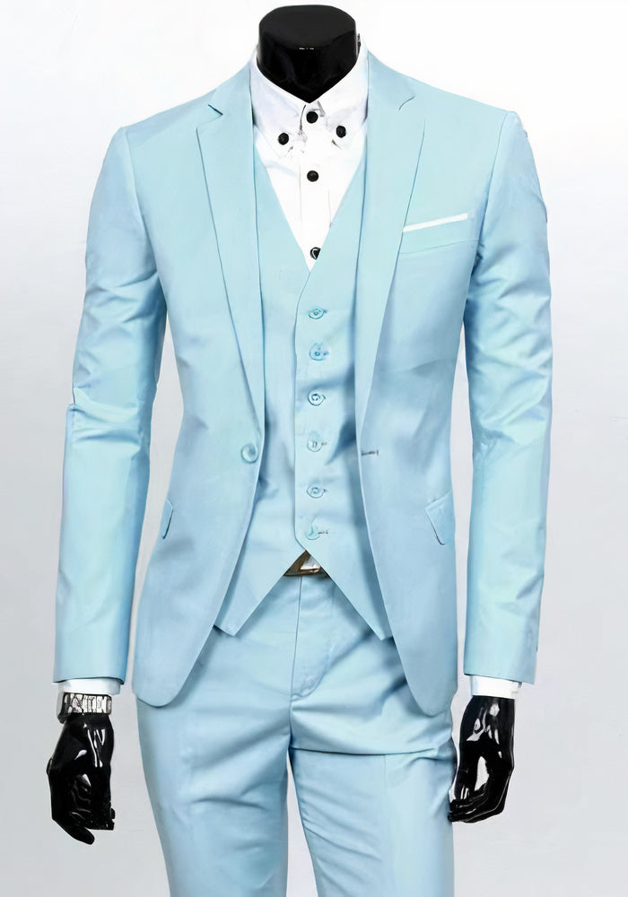 Elegant 3-piece suit set for men - evert