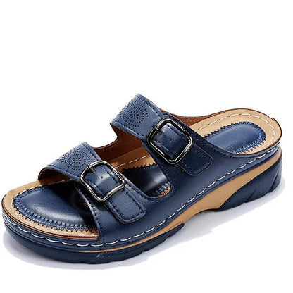 Orthopedic leather sandals | glayza