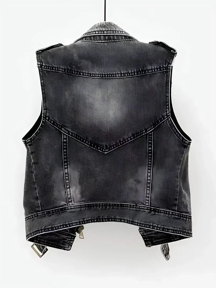 Laëtitia – denim vest for women