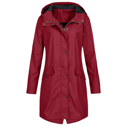 Marloes - waterproof raincoat with hood