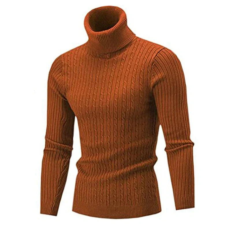 Klaus - warm turtleneck jumper for men