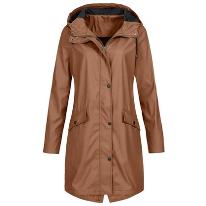 Marloes - waterproof raincoat with hood