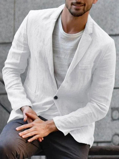 Modern - linen jacket for the trend-conscious man