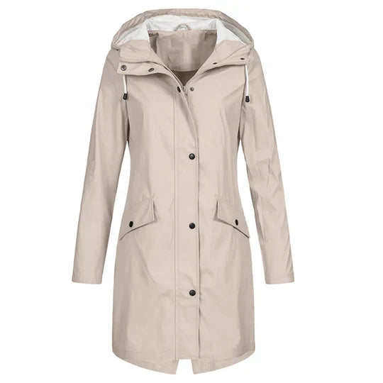 Marloes - waterproof raincoat with hood