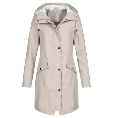 Marloes - waterproof raincoat with hood