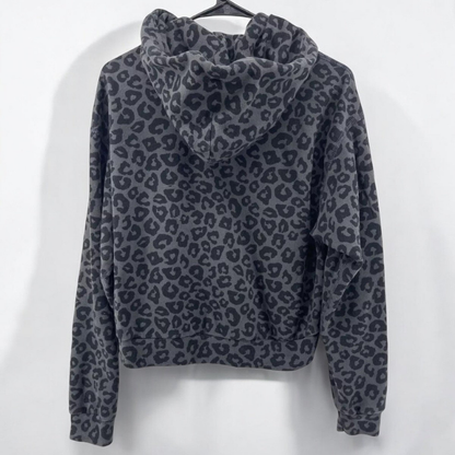Men's Leopard Print Hoodie - Stylish and Casual for Streetwear