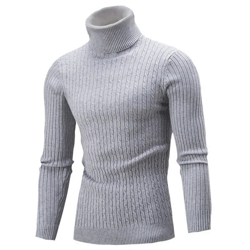 Klaus - warm turtleneck jumper for men