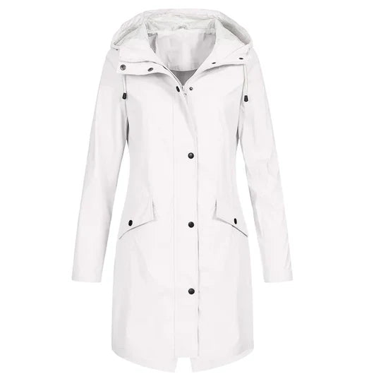 Marloes - waterproof raincoat with hood