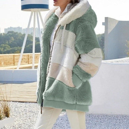 Veda - warm and elegant fur coat for women