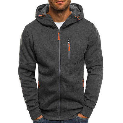 Jacks - men's sweatshirt with hood and zip