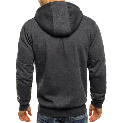 Jacks - men's sweatshirt with hood and zip