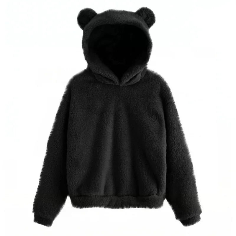 Stylish bear hoodie - janelle