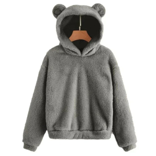 Stylish bear hoodie - janelle