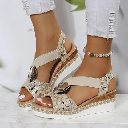 Veronique - wedge sandals for women