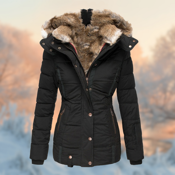 Cosycore – padded jacket with warm plush lining for cold days