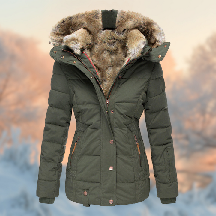 Cosycore – padded jacket with warm plush lining for cold days