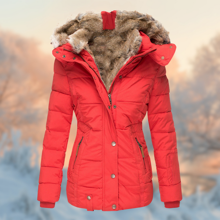 Cosycore – padded jacket with warm plush lining for cold days