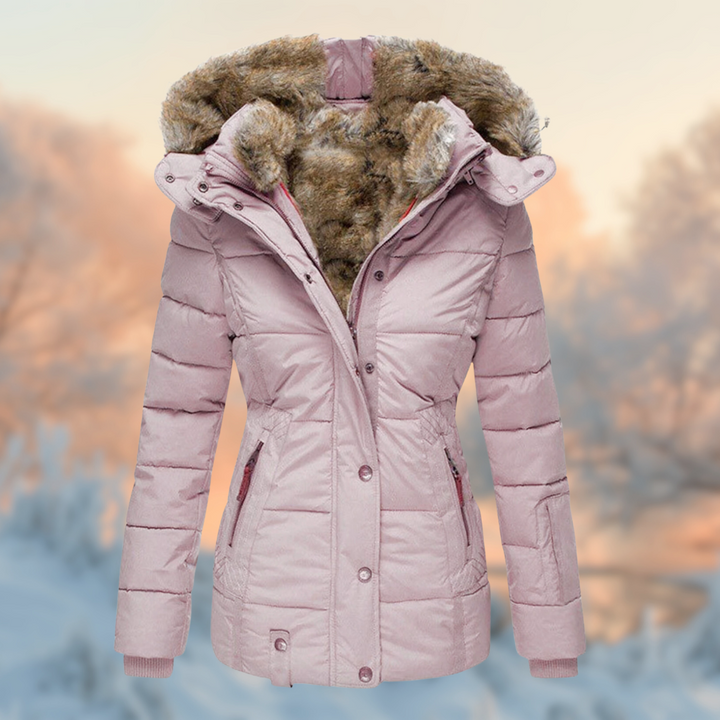 Cosycore – padded jacket with warm plush lining for cold days