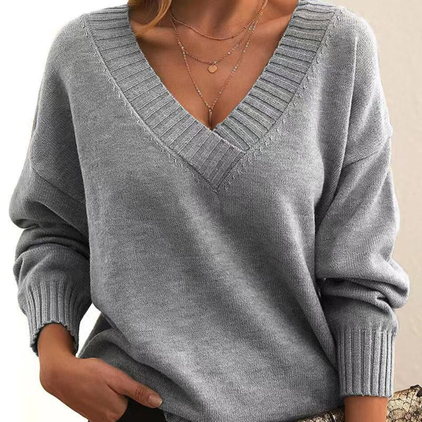 Jocelyn relaxed V-neck sweater