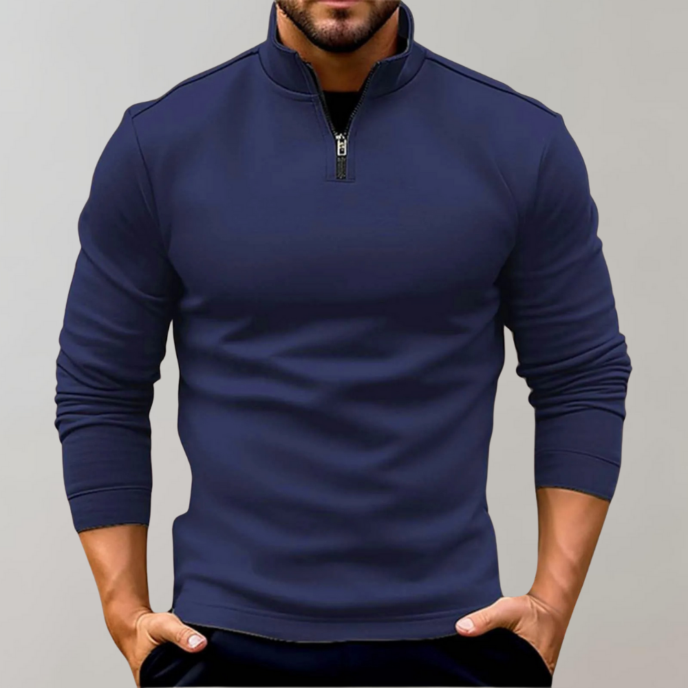 Men's zip-up sweater - kyler