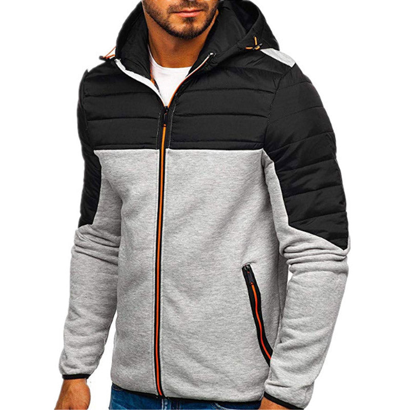 Arkkin - armored jacket | warmly padded men's jacket with hood