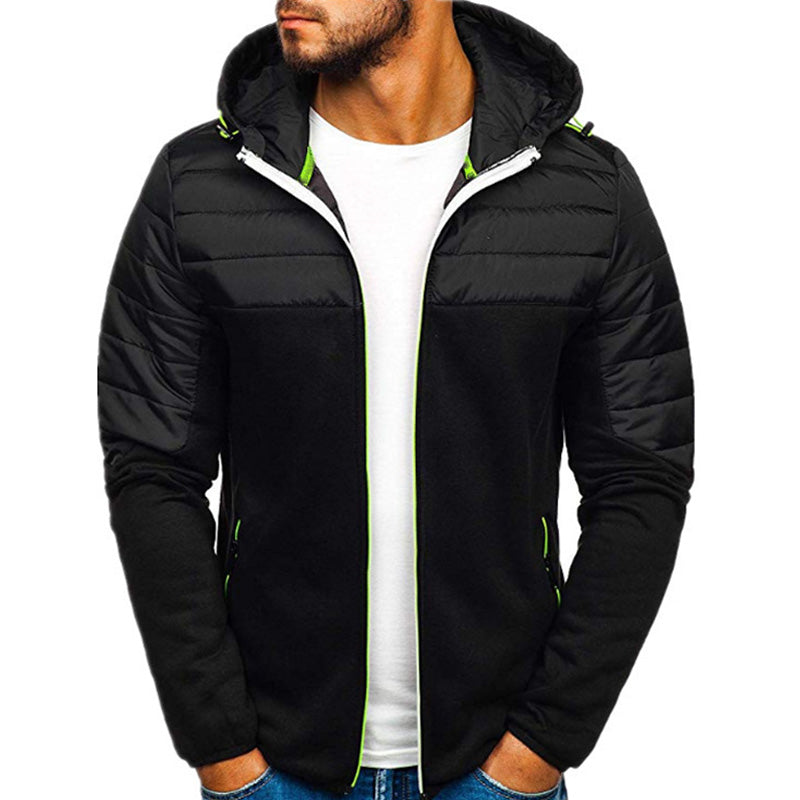 Arkkin - armored jacket | warmly padded men's jacket with hood