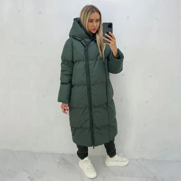 Marlene winter coat | long warm women's coat for winter