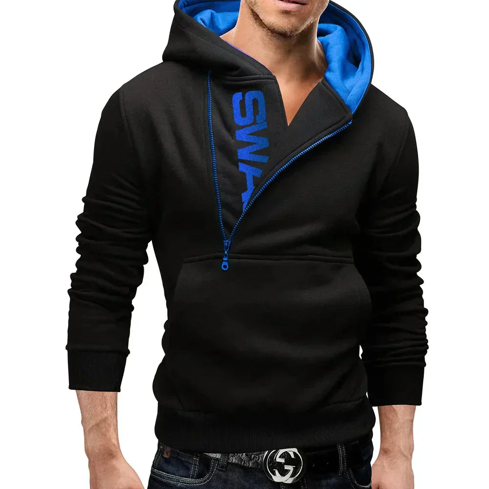 Stylish hoodie with side zip - neil