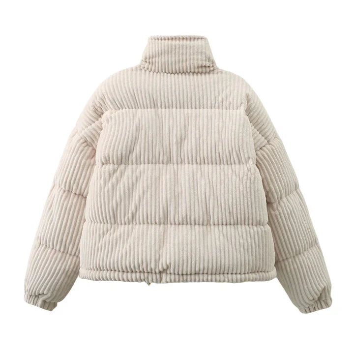 High-quality corduroy winter jacket for women