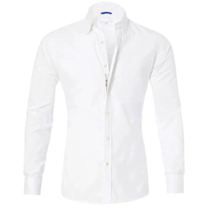 Milano - wrinkle-free shirt with zipper