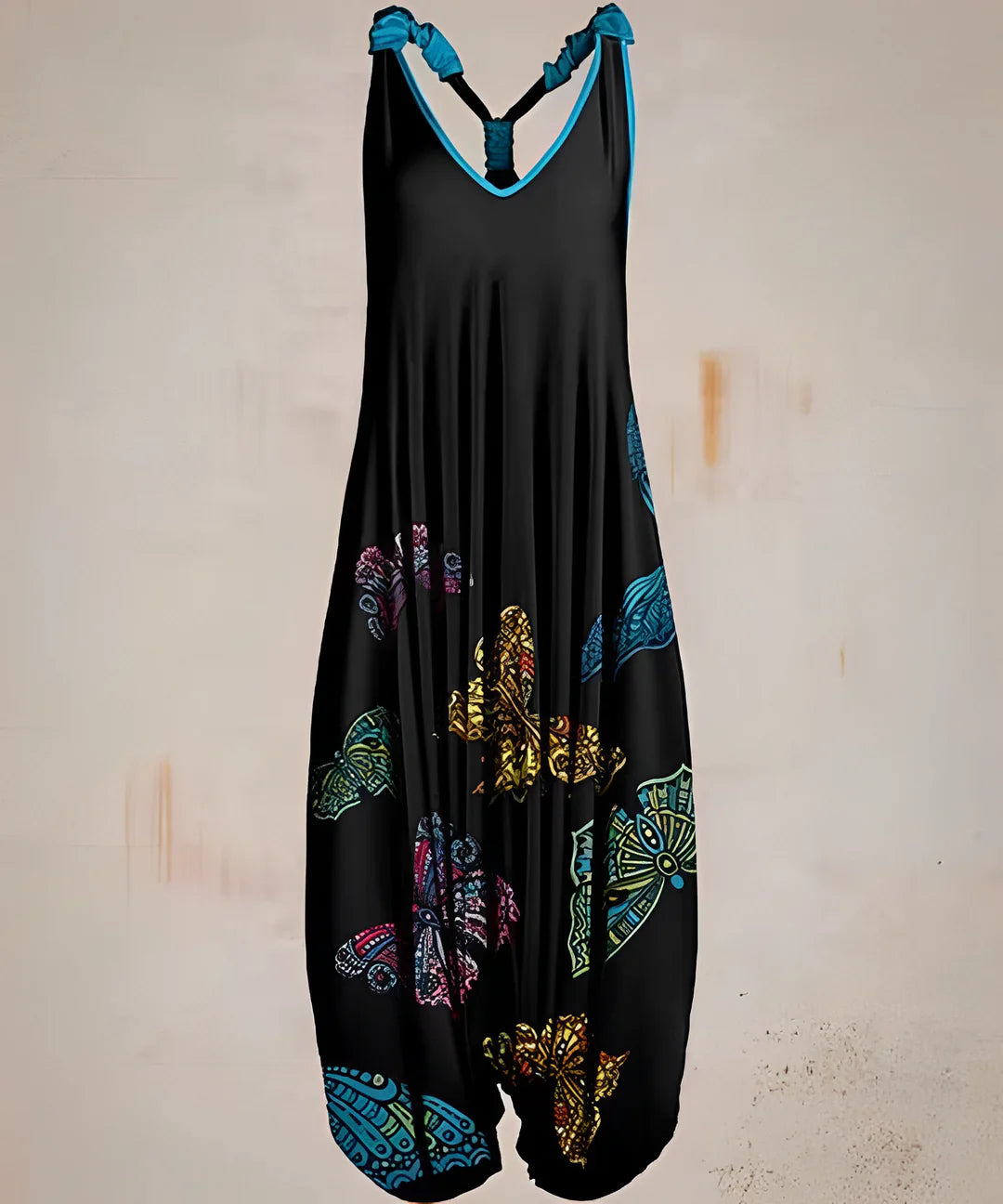 Lisa - printed boho jumpsuit for women