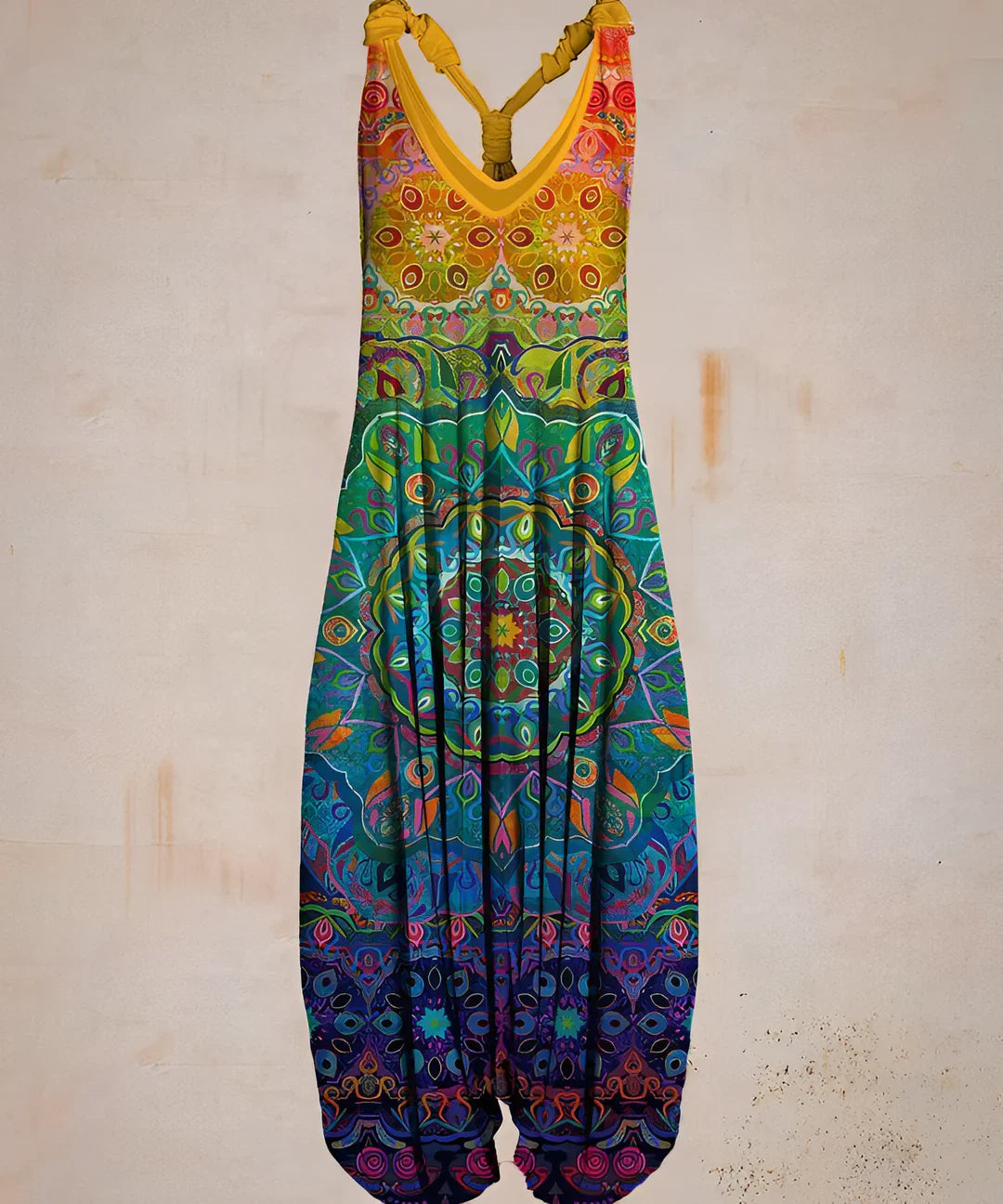 Lisa - printed boho jumpsuit for women