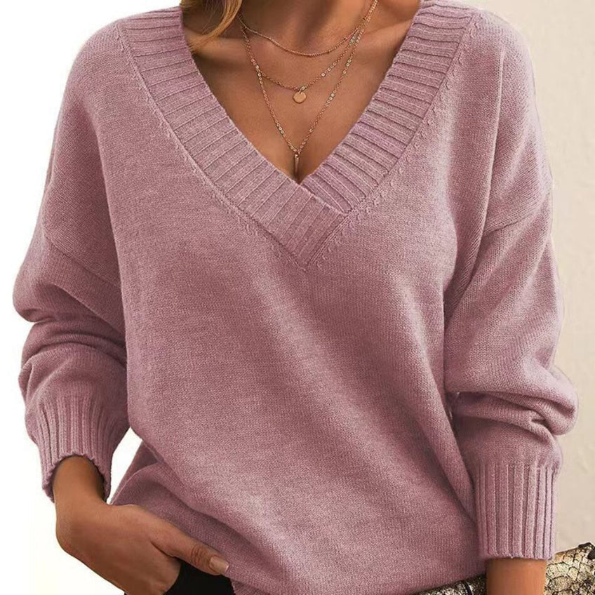 Jocelyn relaxed V-neck sweater