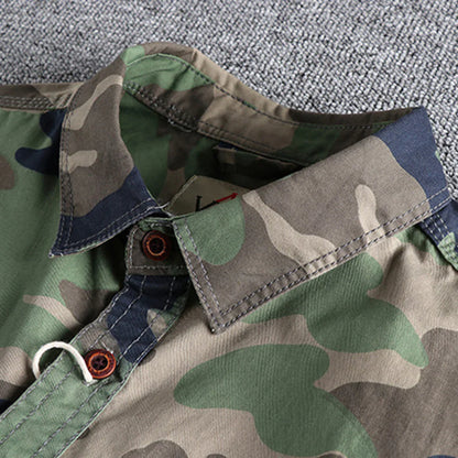 Abel – Military Camouflage Summer Shirt for Men