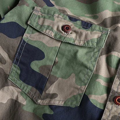 Abel – Military Camouflage Summer Shirt for Men