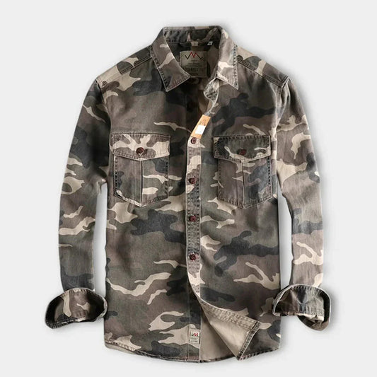 Abel – Military Camouflage Summer Shirt for Men