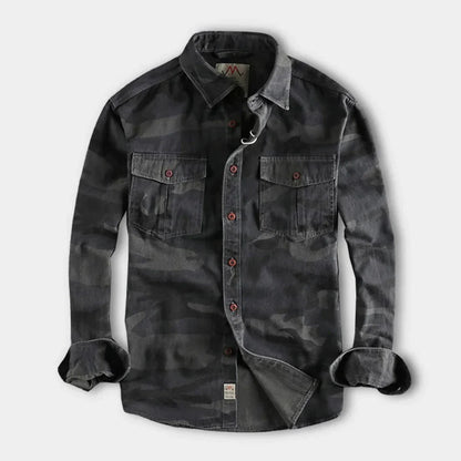 Abel – Military Camouflage Summer Shirt for Men