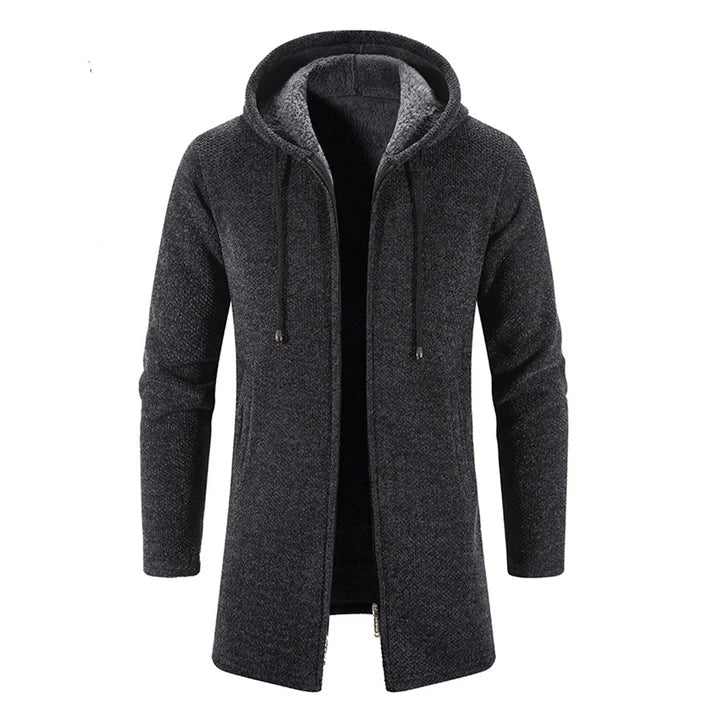 Carlos - warm men's jacket with hood