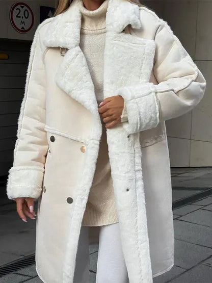 Octavia - chic thick long coat