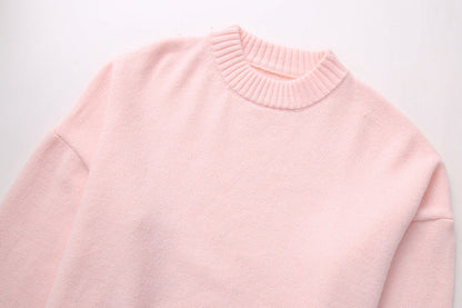 Round neck sweater