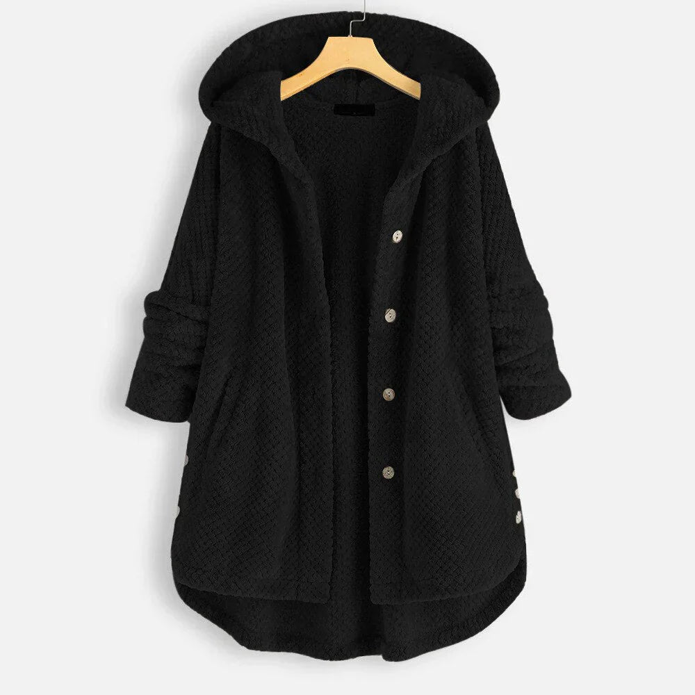 Oversized hooded jacket for women - arabella