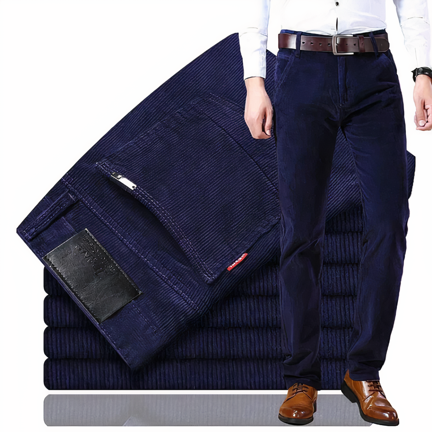 Straight corduroy jeans - sean